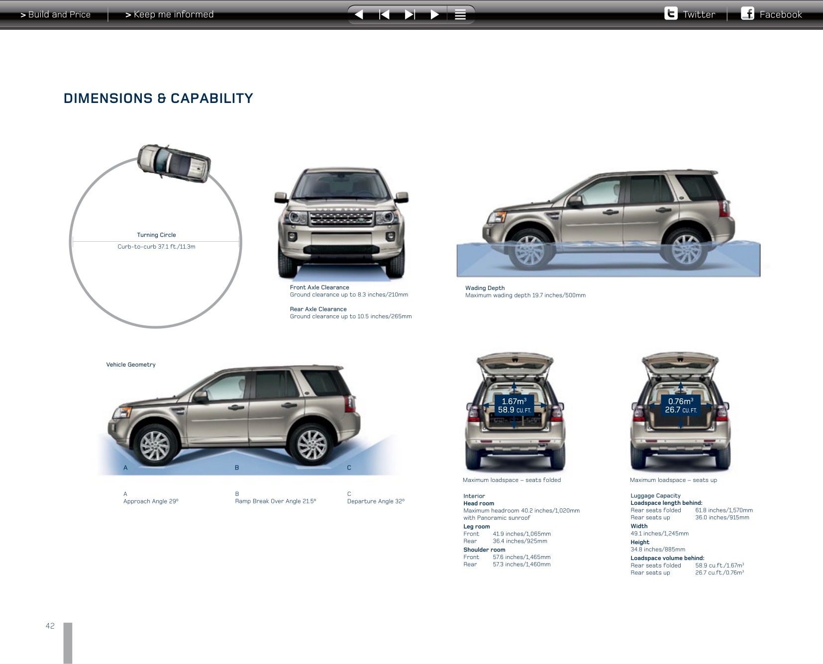 2012 Land Rover LR2 Brochure Page 60